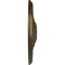 Ekena Millwork Athens Ceiling Medallion (Fits Canopies up to 3 5/8"), Hand-Painted Brass, 26 1/4"OD x 3 1/4"P CM27ATBRS - alternate 2